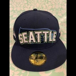 Mens new era Seattle Seahawks fitted hat size 71/4